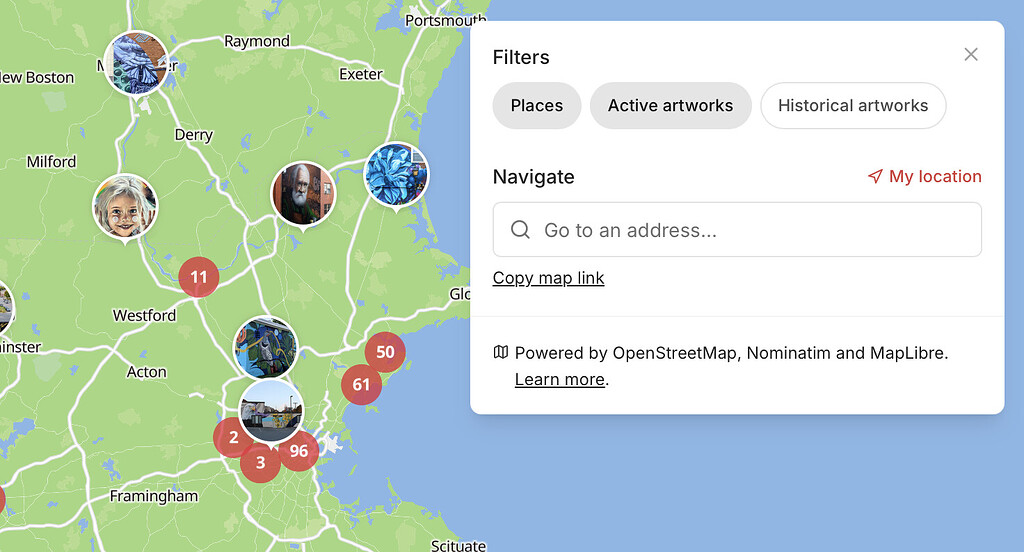 Copy link to specific location on the map - Platform Updates - Street ...
